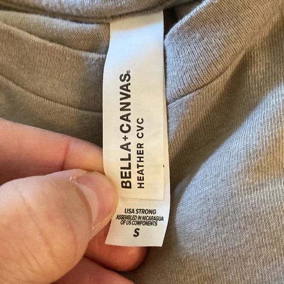 “Nurse Life” long sleeve tee. Size S. Tan with leopard print lettering. - Picture 16 of 16